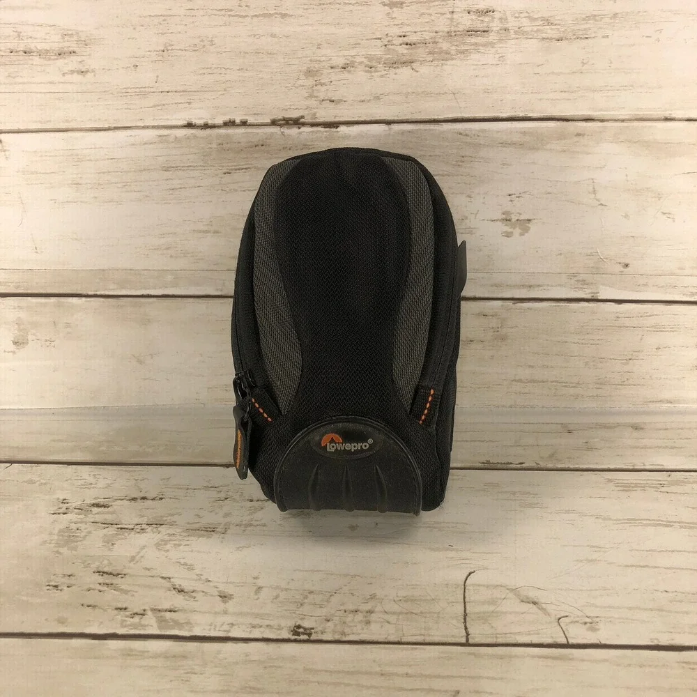 Lowepro Apex 30 AW Digital Camera Case Pouch Black Orange Weather Cover